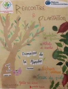 De rencontres en plantations au domaine de la Planche en Auvergne