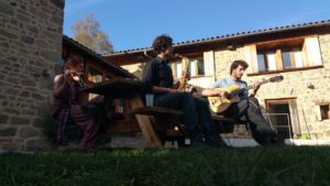 Jeunes scouts en résidence citoyenne au domaine de La Planche