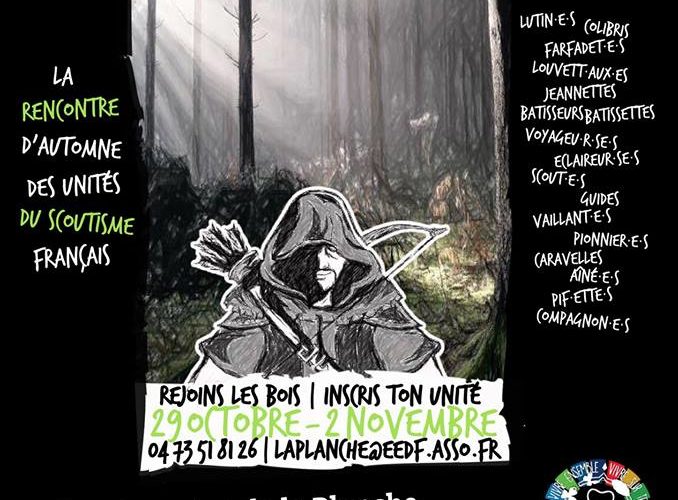 Rencontre automne 2018 des unités de scoutisme français